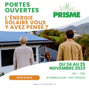 Journées Portes Ouvertes spéciales Vaucluse les 24 et 25 novembre