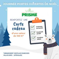 Chez Villas Prisme c'est Noël avant l'heure !