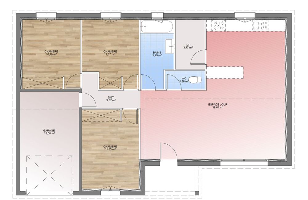 Vente terrain + maison CARCES Var