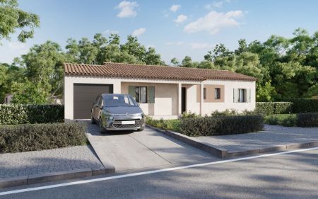 Vente terrain + maison POURRIERES Var