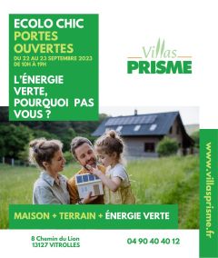 Portes Ouvertes spéciales Vaucluse les 22 et 23 septembre