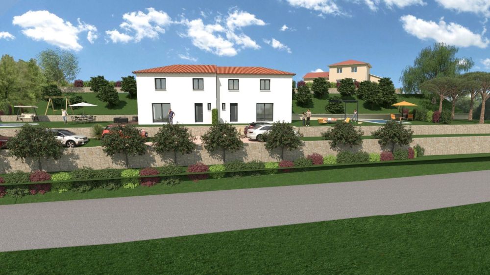 Vente terrain + maison GRASSE Alpes-Maritimes