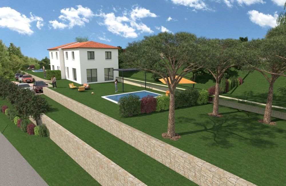 Vente terrain + maison GRASSE Alpes-Maritimes