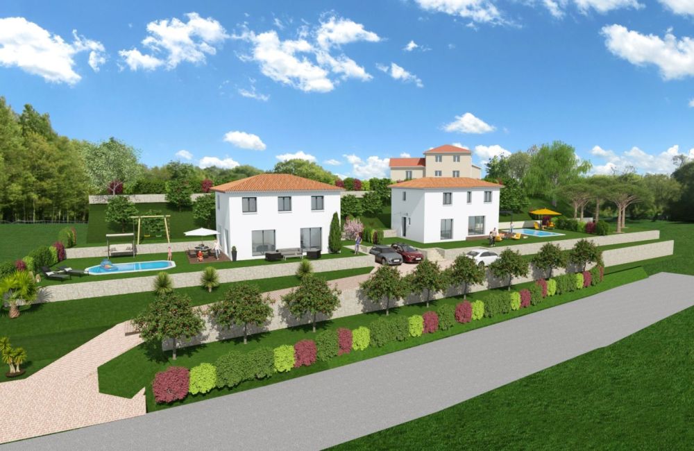 Vente terrain + maison GRASSE Alpes-Maritimes