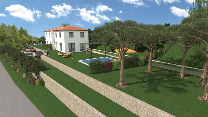 Vente terrain + maison GRASSE Alpes-Maritimes