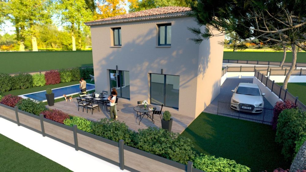 Vente terrain + maison GARDANNE Bouches-du-Rhône