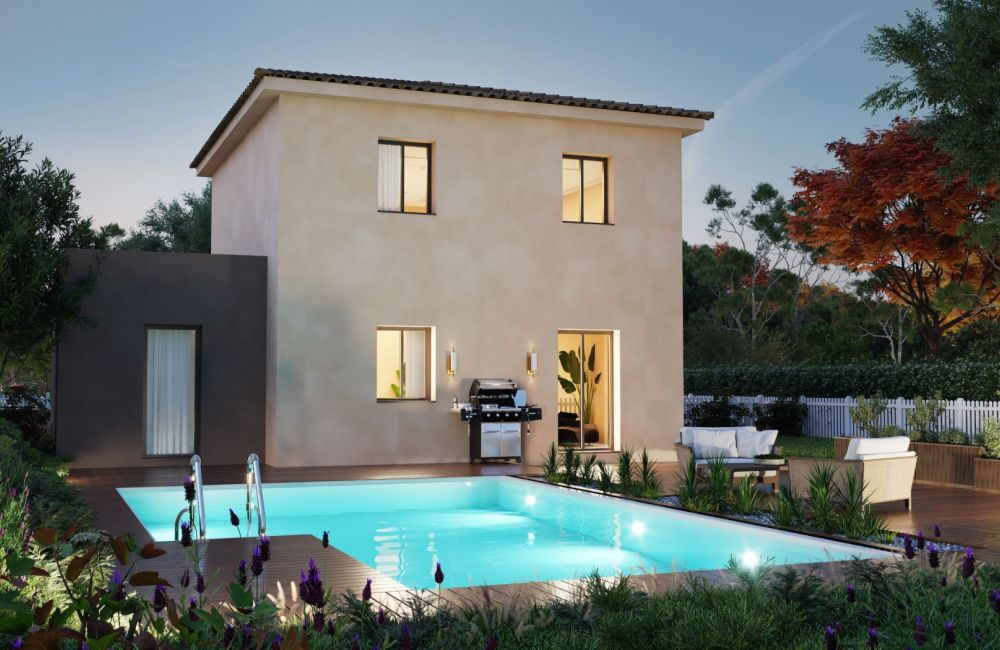 Vente terrain + maison PLAN-D'AUPS-SAINTE-BAUME Var