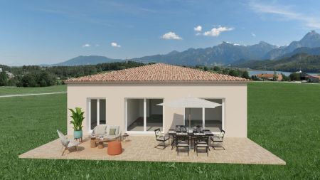 Vente terrain + maison AIGUINES Var