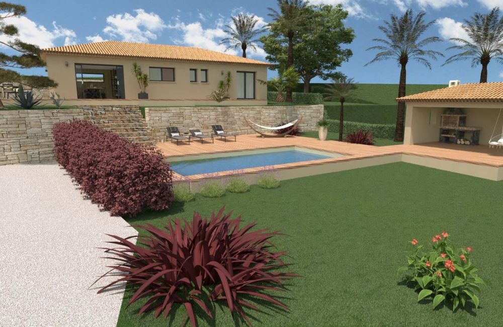 Vente terrain + maison DRAGUIGNAN Var