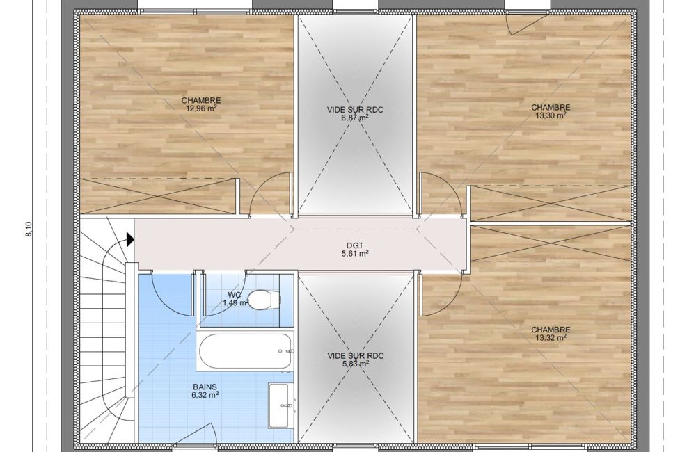 Vente terrain + maison AUBAGNE Bouches-du-Rhône