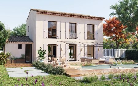 Vente terrain + maison AUBAGNE Bouches-du-Rhône