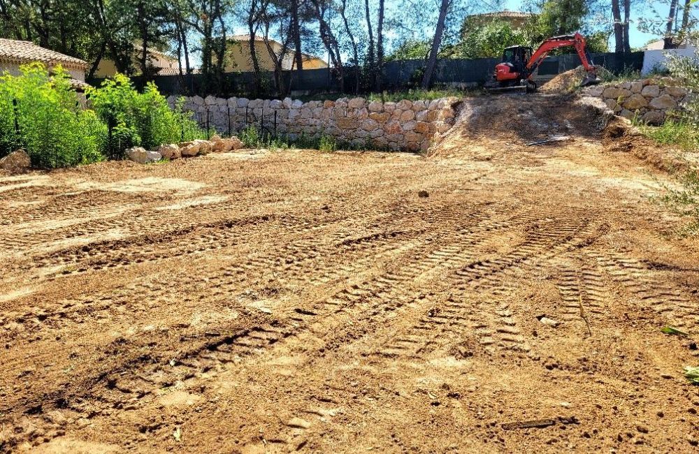 Vente terrain + maison AUBAGNE Bouches-du-Rhône