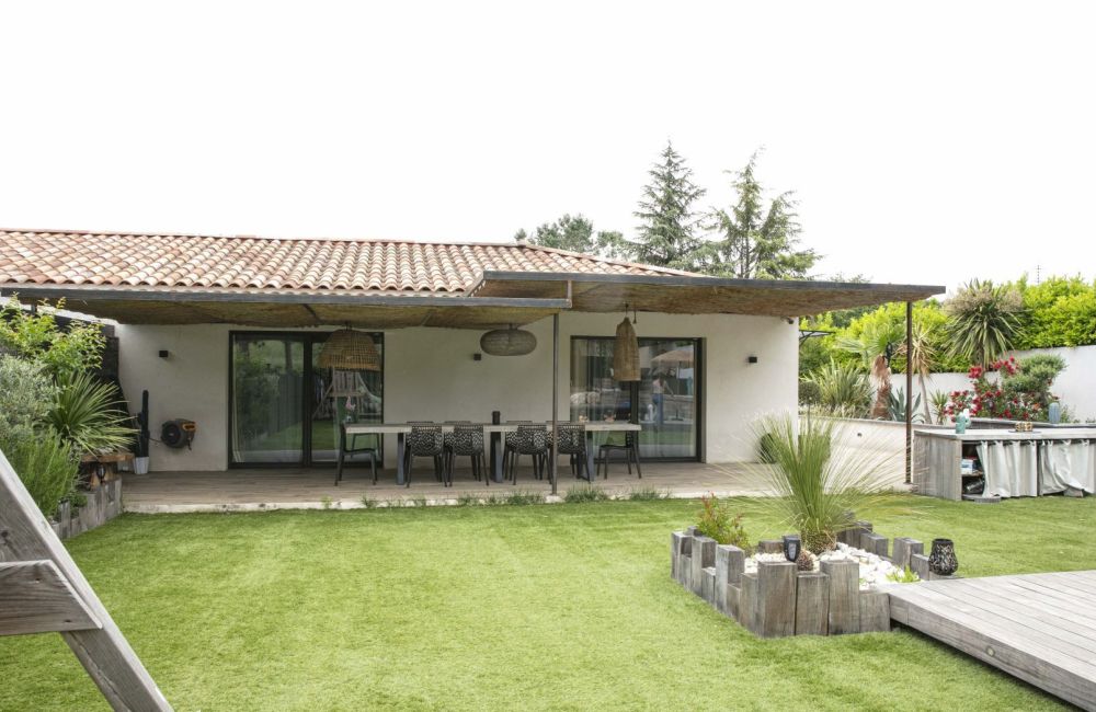 Vente terrain + maison AUBIGNAN Vaucluse