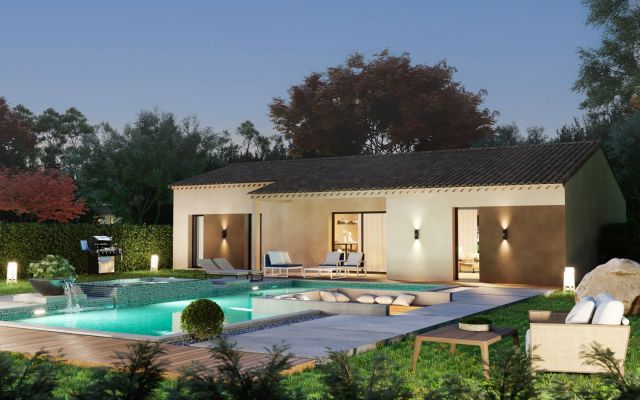 Vente terrain + maison BEDOIN Vaucluse