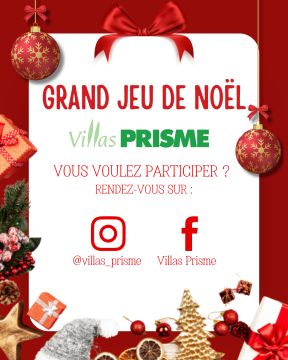 Grand Jeu de Noël Villas Prisme