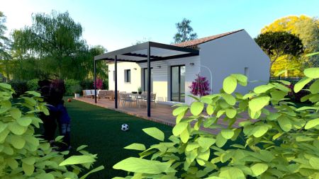 Vente terrain + maison POURRIERES Var