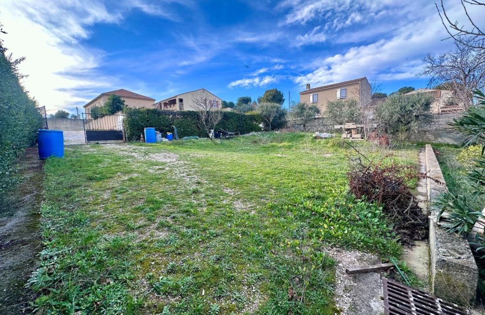 Vente terrain + maison MARIGNANE Bouches-du-Rhône