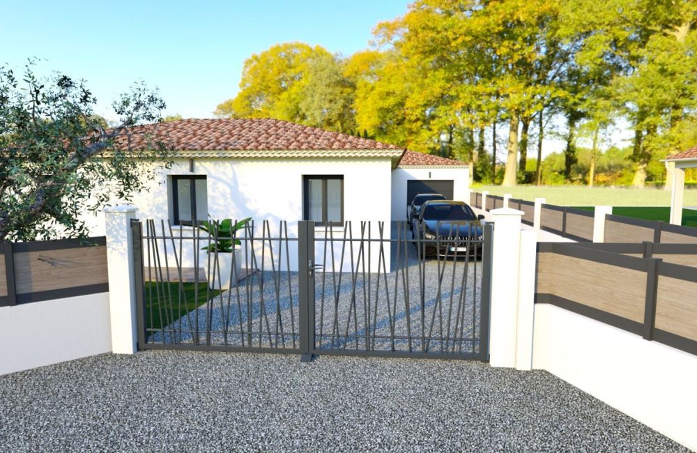 Vente terrain + maison POURRIERES Var