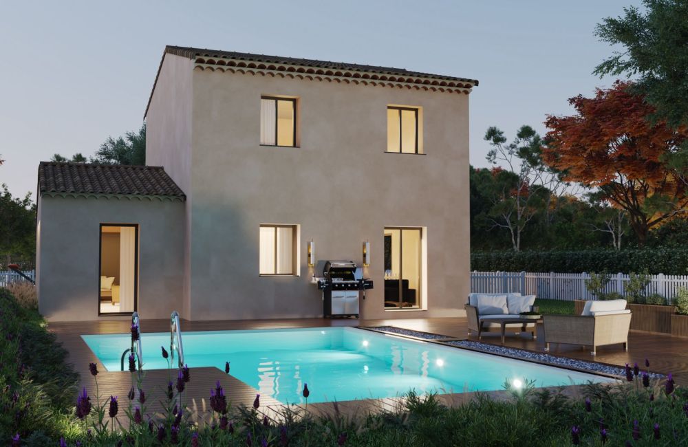 Vente terrain + maison VILLELAURE Vaucluse