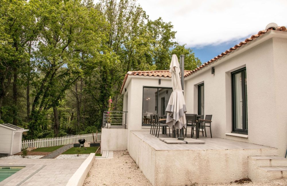 Vente terrain + maison SORGUES Vaucluse