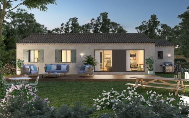 Vente terrain + maison SORGUES Vaucluse