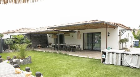 Vente terrain + maison SORGUES Vaucluse