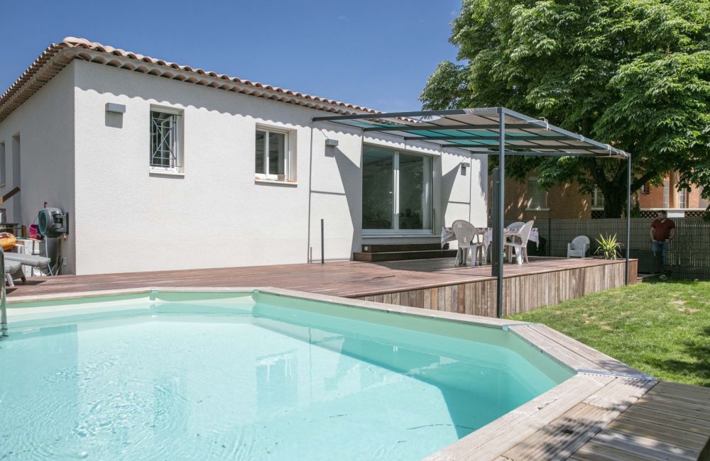 Vente terrain + maison SORGUES Vaucluse