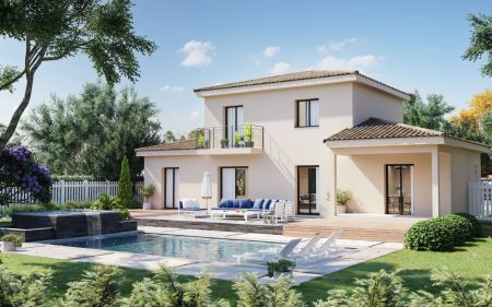 Vente terrain + maison AUBAGNE Bouches-du-Rhône