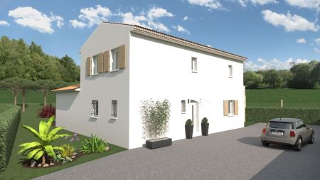 Vente terrain + maison VENTABREN Bouches-du-Rhône