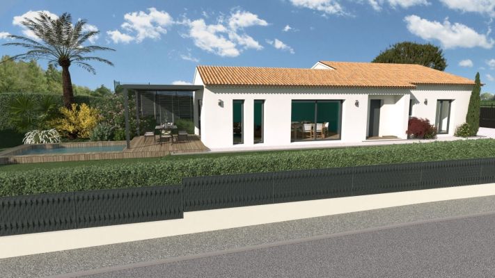 Vente terrain + maison ROQUEBRUNE-SUR-ARGENS Var