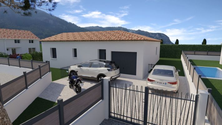 Vente terrain + maison LA FARE-LES-OLIVIERS Bouches-du-Rhône