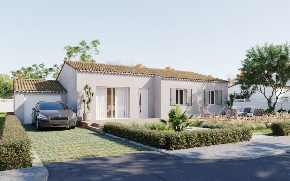 Vente terrain + maison NEOULES Var