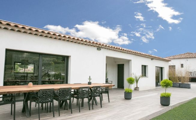 Vente terrain + maison PERNES-LES-FONTAINES Vaucluse