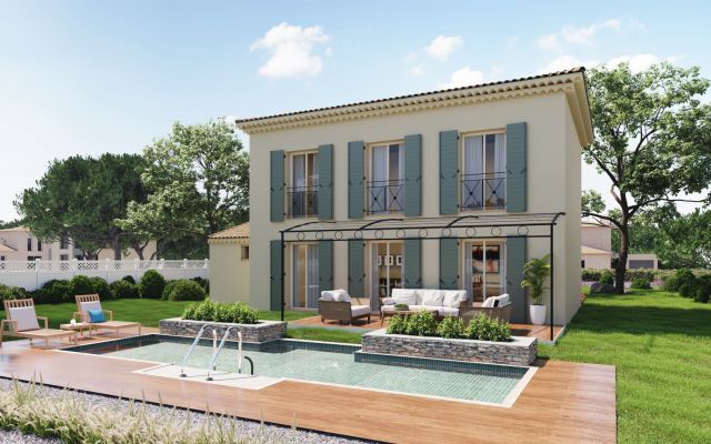 Vente terrain + maison AUBAGNE Bouches-du-Rhône