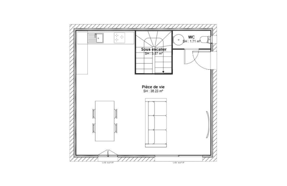 Vente terrain + maison MARIGNANE Bouches-du-Rhône