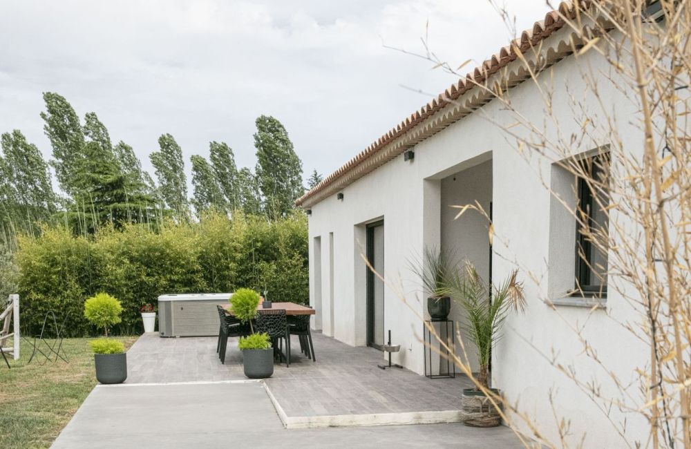 Vente terrain + maison PERNES-LES-FONTAINES Vaucluse