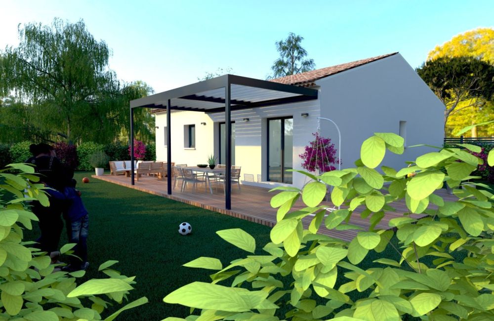 Vente terrain + maison POURRIERES Var