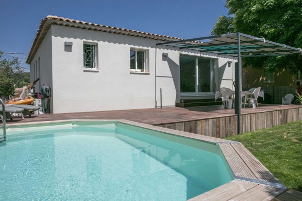 Vente terrain + maison CHATEAUNEUF-DE-GADAGNE Vaucluse