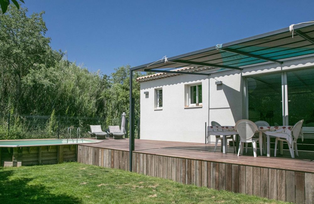 Vente terrain + maison CABRIERES-D'AVIGNON Vaucluse