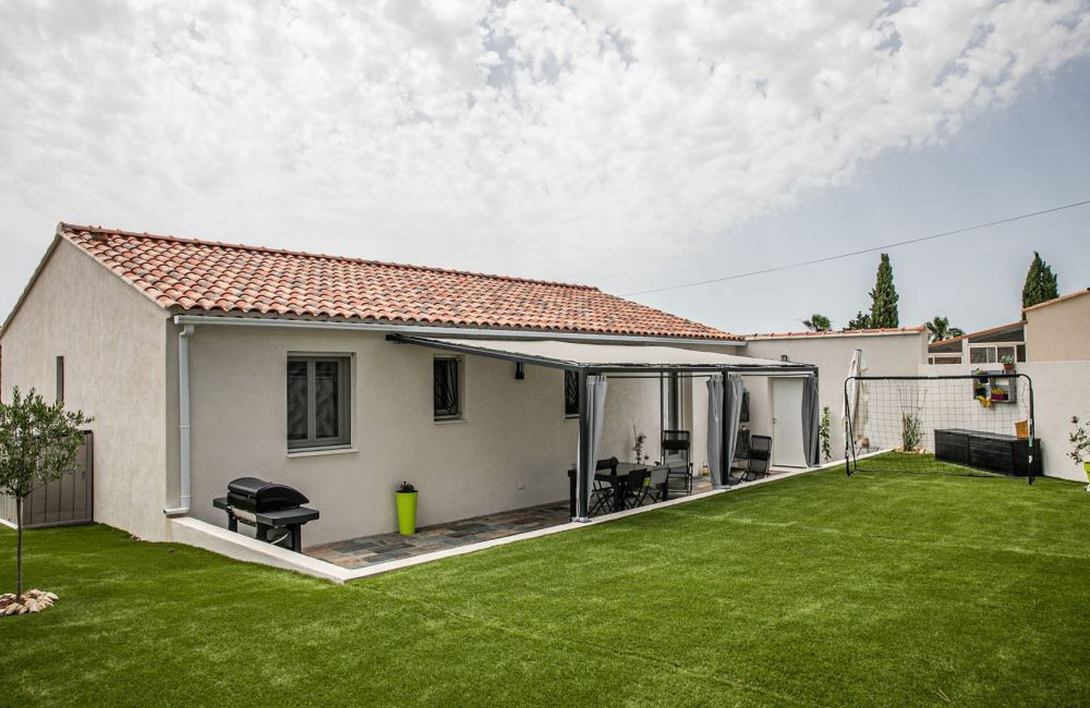 Vente terrain + maison SORGUES Vaucluse