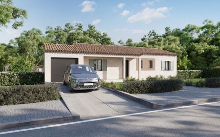 Vente terrain + maison SAINT-CANNAT Bouches-du-Rhône
